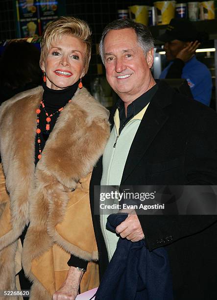 Singer/songwriter Neil Sedaka and wife Leba attends the premiere of Showtime's "Fat Actress" at Clearview Chelsea West Cinemas March 2, 2005 in New...