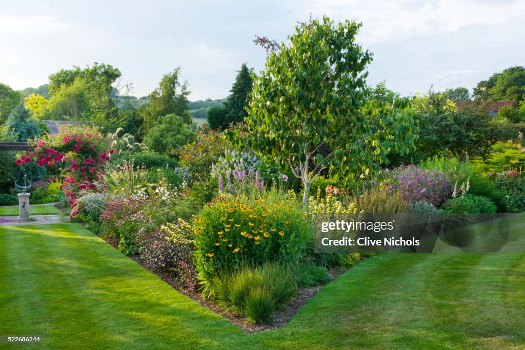 Border of Herbaceous Planting
