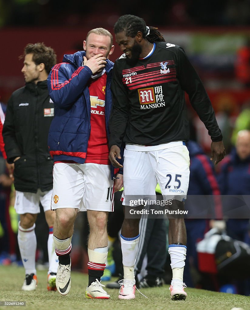 Manchester United v Crystal Palace - Premier League