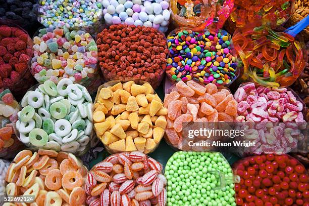 collection of sweets - san cristobal stock pictures, royalty-free photos & images