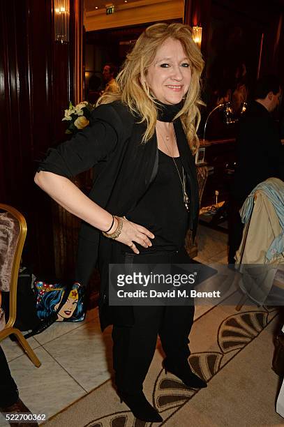 Producer Sonia Friedman attends the press night after party for "Funny Girl" at The Waldorf Hilton Hotel on April 20, 2016 in London, England.