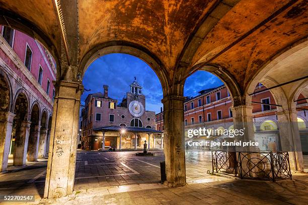 san giacomo di rialto, venice, italy - rialto bridge stock pictures, royalty-free photos & images