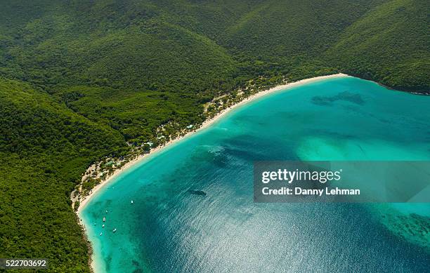 magens bay, st. thomas, u.s. virgin islands - magens bay stock pictures, royalty-free photos & images