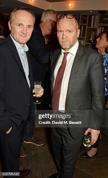 Toby Young attends as The Spectator's lifestyle magazine celebrates its fourth birthday at the Belgraves Hotel on April 20, 2016 in London, England.