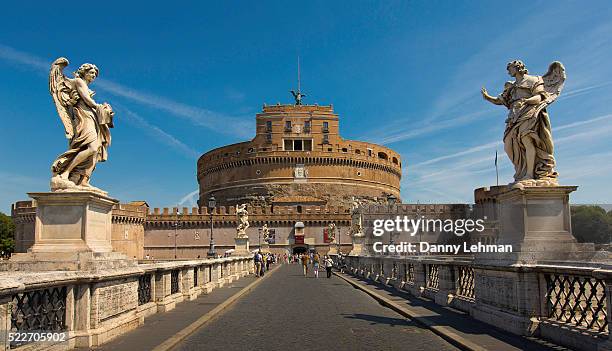 castel sant'angelo, rome, italy - castel santangelo bildbanksfoton och bilder