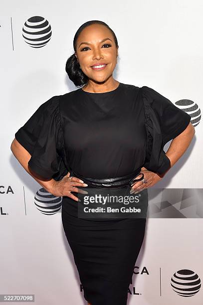 Lynn Whitfield attends the Tribeca Tune In: Greenleaf at BMCC John Zuccotti Theater on April 20, 2016 in New York City.