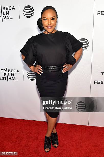 Lynn Whitfield attends the Tribeca Tune In: Greenleaf at BMCC John Zuccotti Theater on April 20, 2016 in New York City.