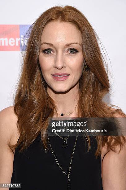 Actress Jennifer Ferrin attends the Food Bank Of New York City's Can Do Awards 2016 hosted by Mario Batali at Cipriani Wall Street on April 20, 2016...