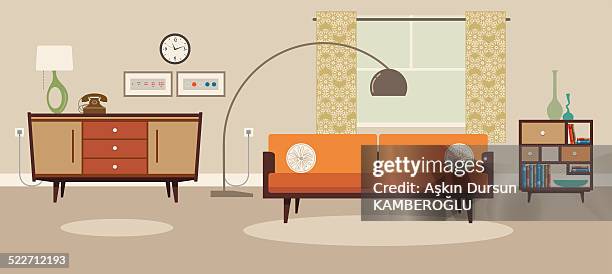 wohnzimmer room - inside of stock-grafiken, -clipart, -cartoons und -symbole