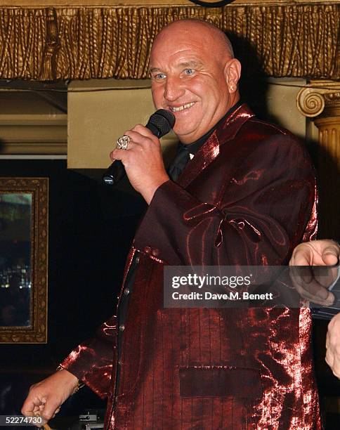 Former gangster David Courtney attends the Barnado's and Animal friends charity evening, headlined by Alicia Silverstone's half-sister Kezi...