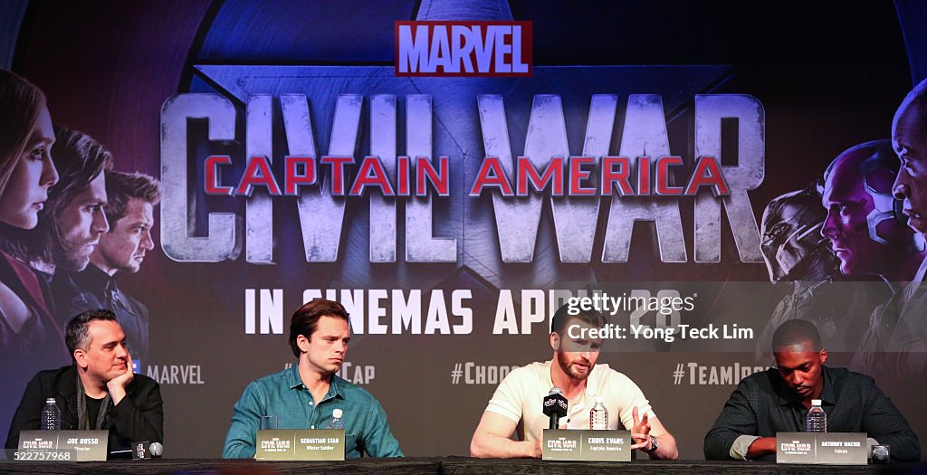 Marvel's 'Captain America: Civil War' - Southeast Asia Press Conference