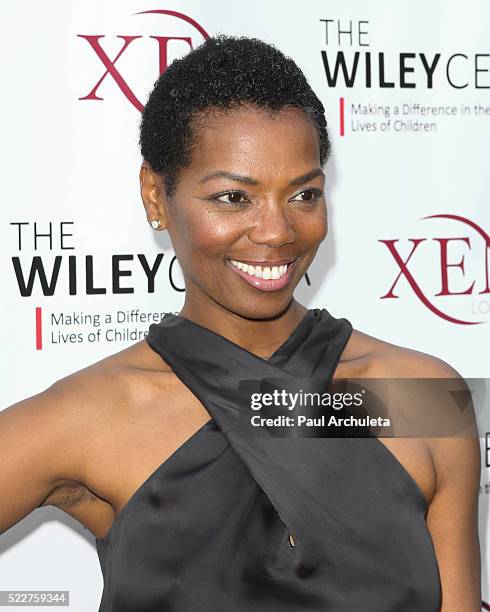 Actress Vanessa Williams attends the benefit for children with autism at Xen Lounge on April 17, 2016 in Studio City, California.