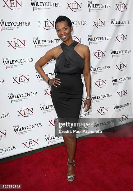 Actress Vanessa Williams attends the benefit for children with autism at Xen Lounge on April 17, 2016 in Studio City, California.