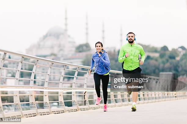 i choose where i train - istanbul bridge stock pictures, royalty-free photos & images