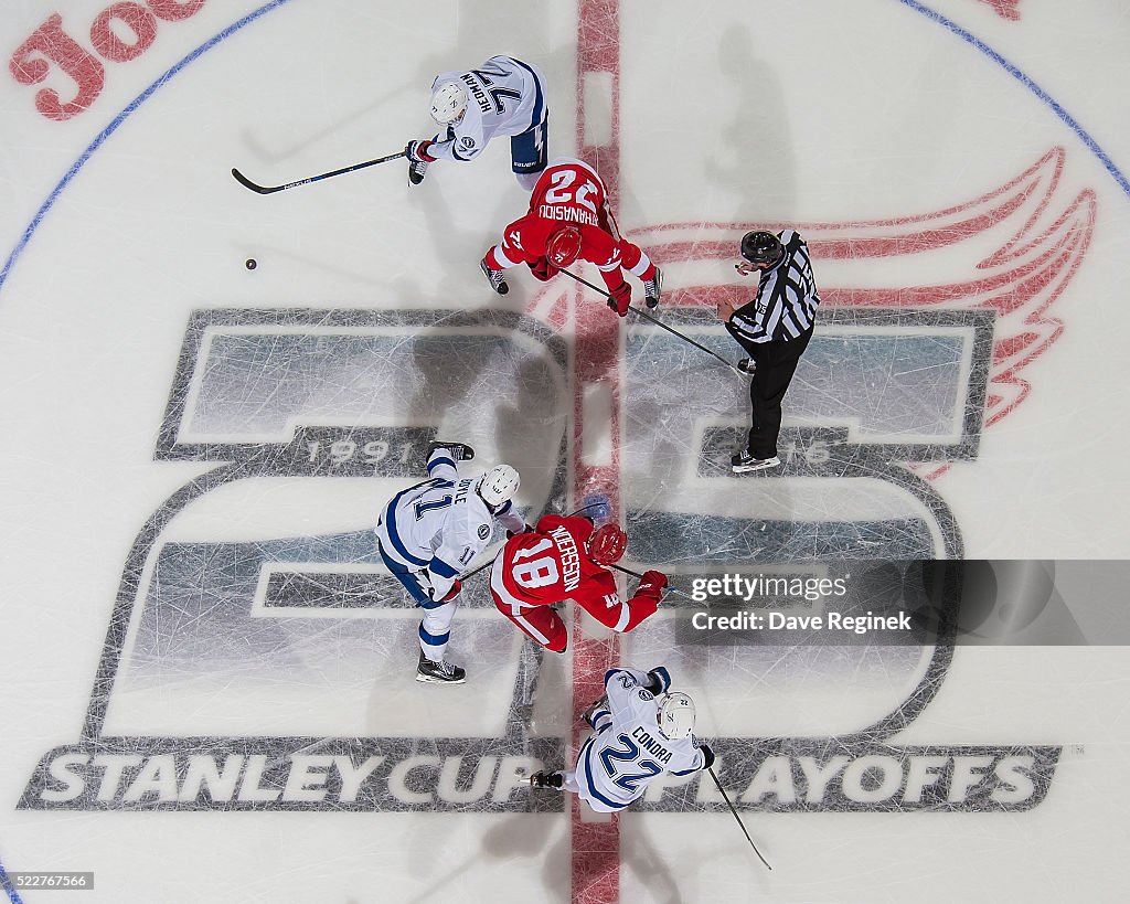 Tampa Bay Lightning v Detroit Red Wings - Game Three