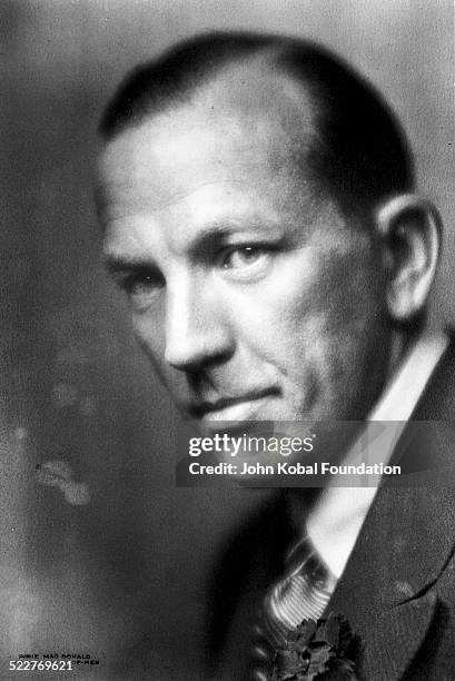 Headshot of writer Noel Coward , 1932.