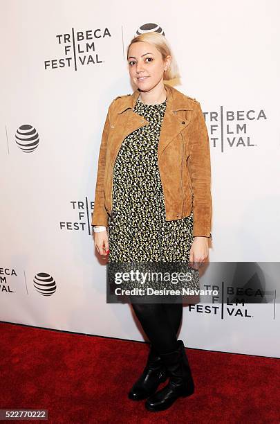 During the APRIL 20: Sophia Rossi attends Tribeca Talks Daring Women Summit during the 2016 Tribeca Film Festival at Spring Studios on April 20, 2016...