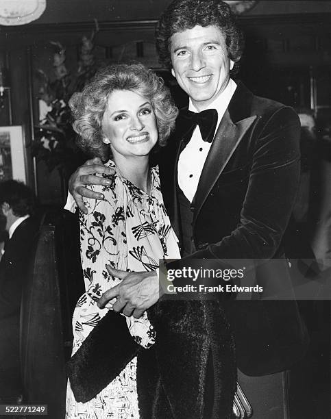 Actor Bert Convy and his wife Ann, attending the People's Choice Awards, Los Angeles, February 1978.