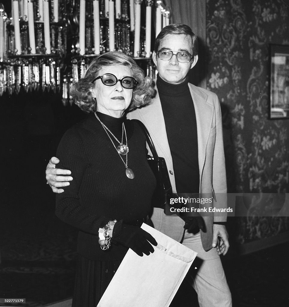 Bette Davis And Ray Stricklyn