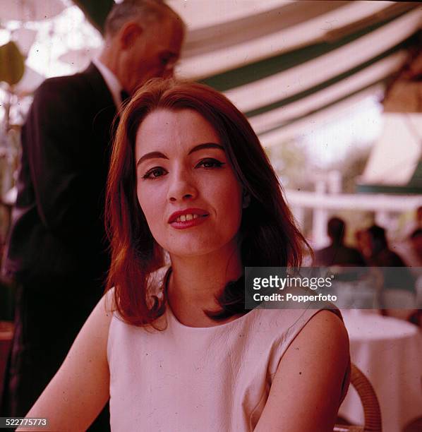 English model and showgirl Christine Keeler, a key figure in the scandal involving Defence Minister John Profumo, which became known as the 'Profumo...