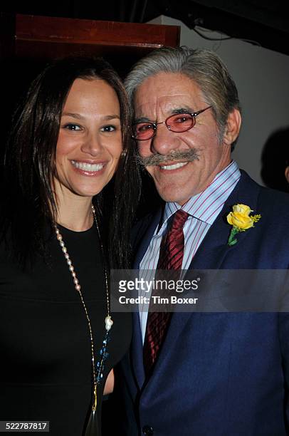 Geraldo Rivera and wife Erica at a gala of the American Society of the University of Haifa held at the American Museum of Natural History, in New...