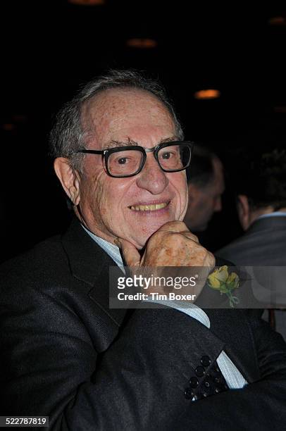 Alan Dershowitz was a guest at the American Society of the University of Haifa gala held at the American Museum of Natural History, in New York, NY,...