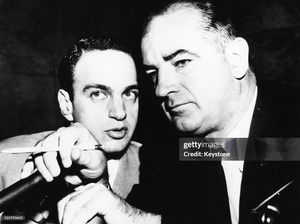 Roy Cohn And Joseph McCarthy