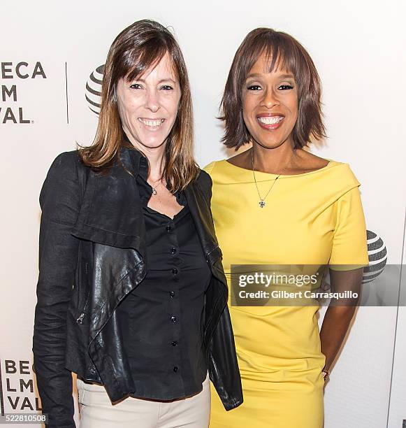 Lucy Kaylan and Gayle King attend Tribeca Tune In: 'Greenleaf' Screening during 2016 Tribeca Film Festival at John Zuccotti Theater at BMCC Tribeca...