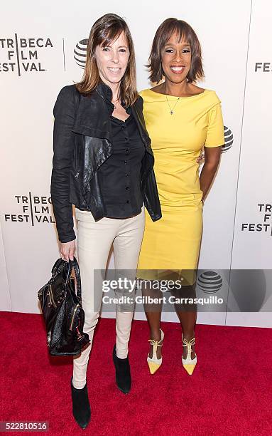 Lucy Kaylan and Gayle King attend Tribeca Tune In: 'Greenleaf' Screening during 2016 Tribeca Film Festival at John Zuccotti Theater at BMCC Tribeca...