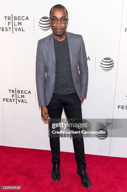 Filmmaker Clement Virgo attends Tribeca Tune In: 'Greenleaf' Screening during 2016 Tribeca Film Festival at John Zuccotti Theater at BMCC Tribeca...