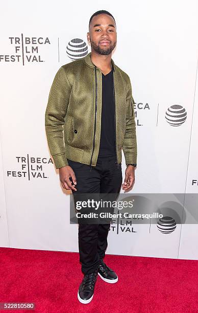 Actor Tye White attends Tribeca Tune In: 'Greenleaf' Screening during 2016 Tribeca Film Festival at John Zuccotti Theater at BMCC Tribeca Performing...