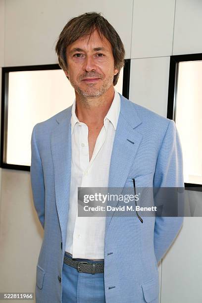 Mark Newson attends the Georg Jensen Auction Preview Dinner on April 20, 2016 in London, England.