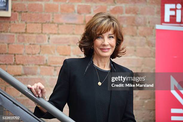 Anne Archer promotes the london debut of the trial of Jane Fonda at Park Theatre on April 21, 2016 in London, England.