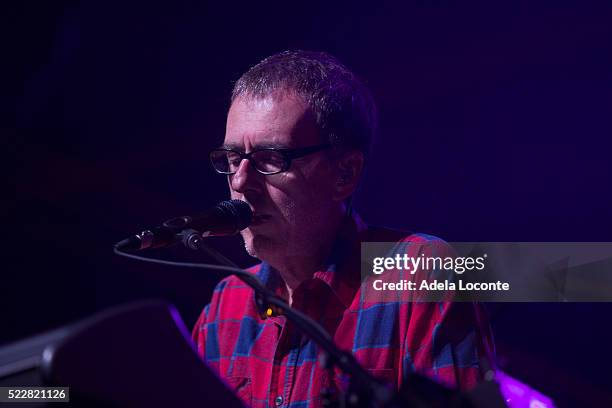 Rick Smith of Underworld performs at Terminal 5 on April 20, 2016 in New York City.