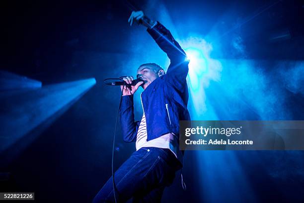 Karl Hyde of Underworld performs at Terminal 5 on April 20, 2016 in New York City.