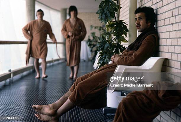 Omar Sahnoun of France during the stage of Team France at Le Touquet before the World Cup 1978 on 30th April, 1978