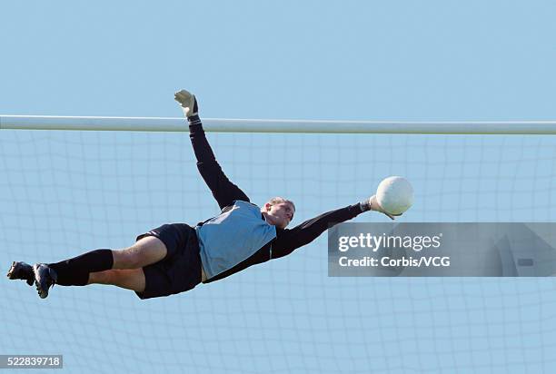 Goalkeeper Rushing Out 322 Rushing To Catch Flight Stock Photos, High-Res Pictures, and Images ...