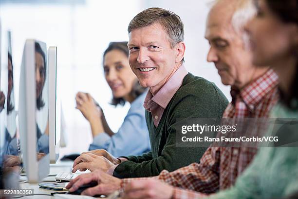 338 Seniors Computer Lab Stock Photos, High-Res Pictures, and Images ...