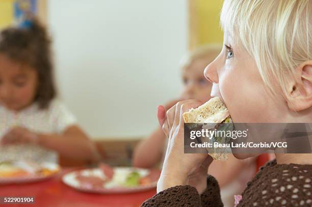 Connote Eating 75 Boy Eating A Large Sandwich Stock Photos, High-Res Pictures, and ...