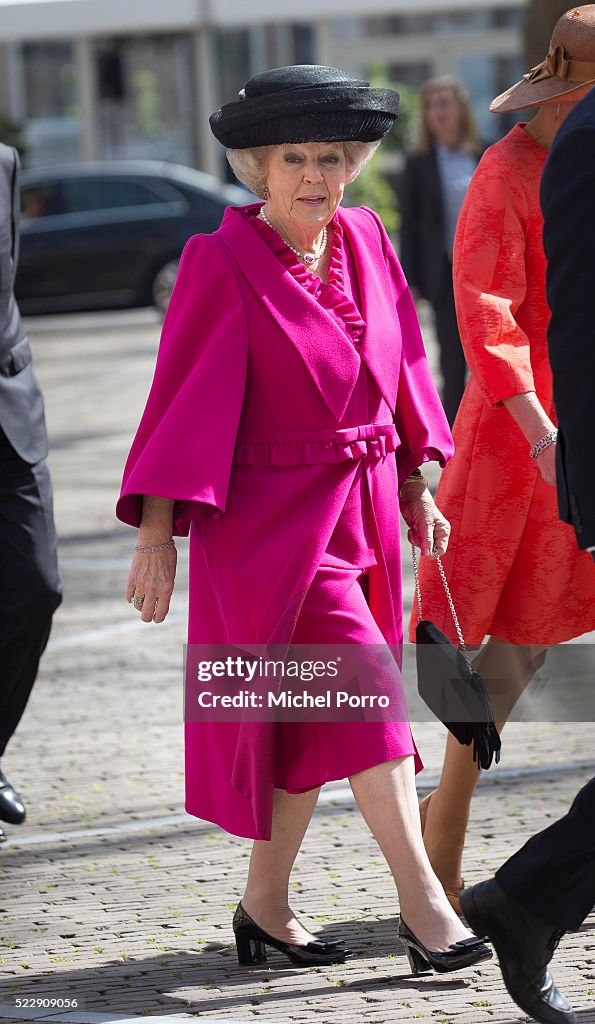 King Willem-Alexander and Queen Maxima Of The Netherlands Attend Four Freedoms Awards