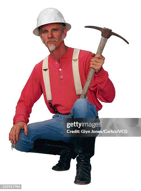 prospector - miner pick stock pictures, royalty-free photos & images