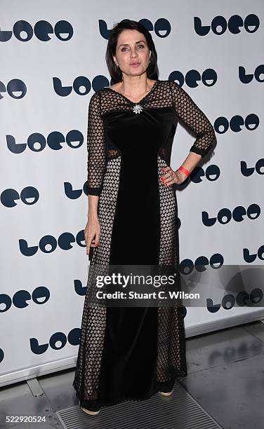 Sadie Frost attends a Photocall for the UK Film Premiere "Set The Thames On Fire" at BFI Southbank on April 21, 2016 in London, England.