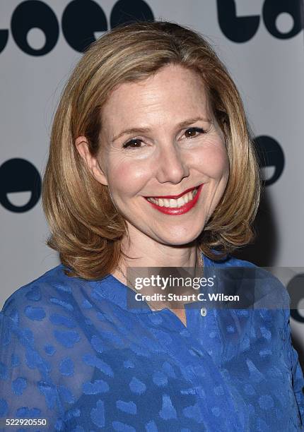 Sally Phillips attends a Photocall for the UK Film Premiere "Set The Thames On Fire" at BFI Southbank on April 21, 2016 in London, England.