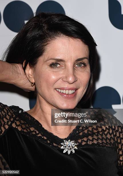 Sadie Frost attends a Photocall for the UK Film Premiere "Set The Thames On Fire" at BFI Southbank on April 21, 2016 in London, England.