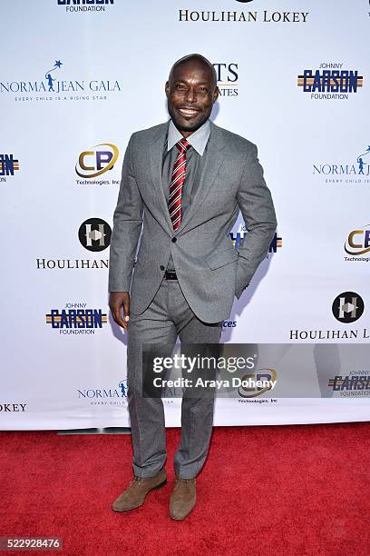 Jimmy Jean-Louis attends the Norma Jean Gala benefiting Hollygrove at Taglyan Complex on April 20, 2016 in Los Angeles, California.