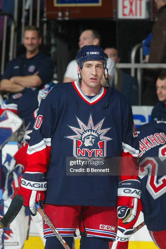 Player Pascal Rheaume of the New York Rangers. News Photo - Getty Images
