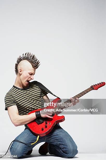 Punk Rocker Male Photos and Premium High Res Pictures - Getty Images