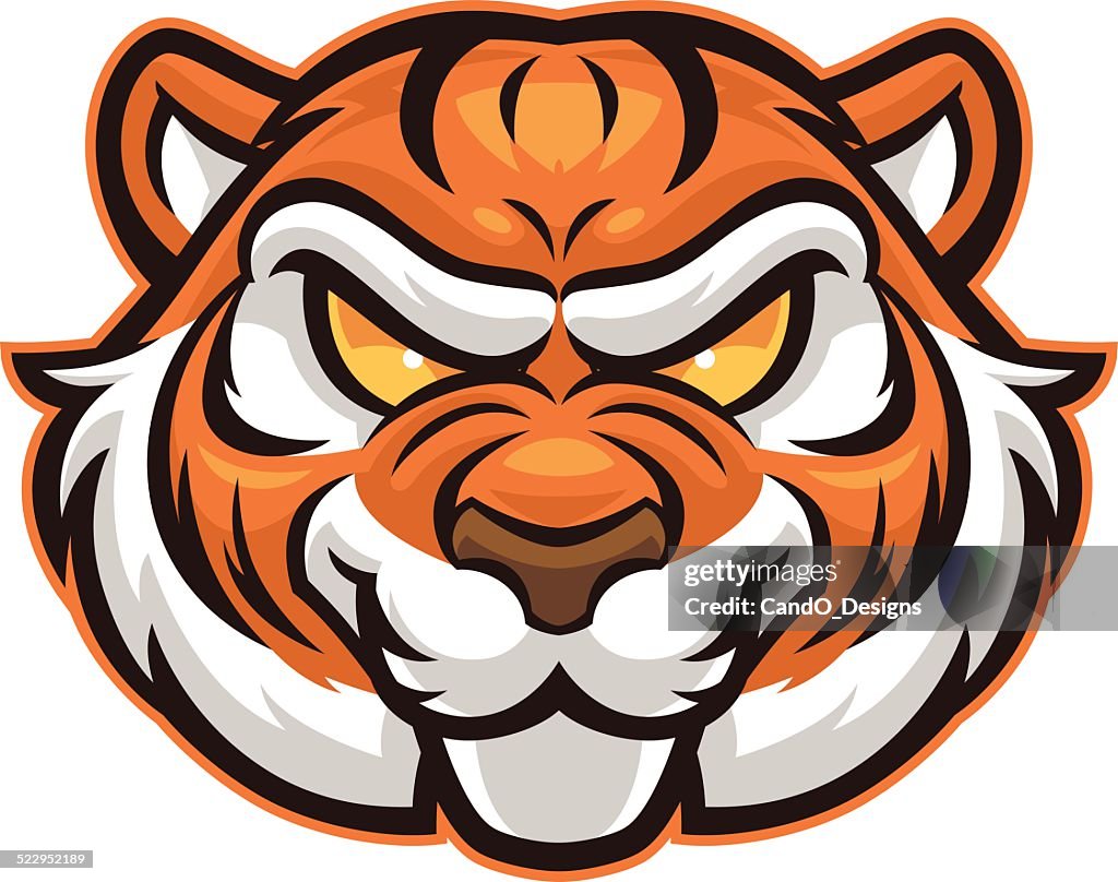 Tiger Head High-Res Vector Graphic - Getty Images
