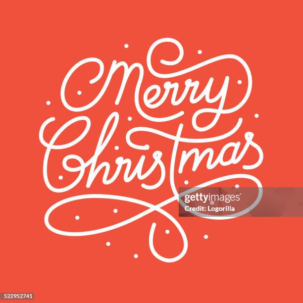 merry christmas - spelling stock illustrations