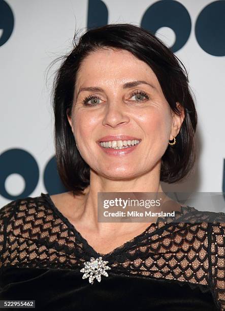 Sadie Frost attends the UK film premiere of "Set The Thames On Fire" - on April 21, 2016 in London, United Kingdom.